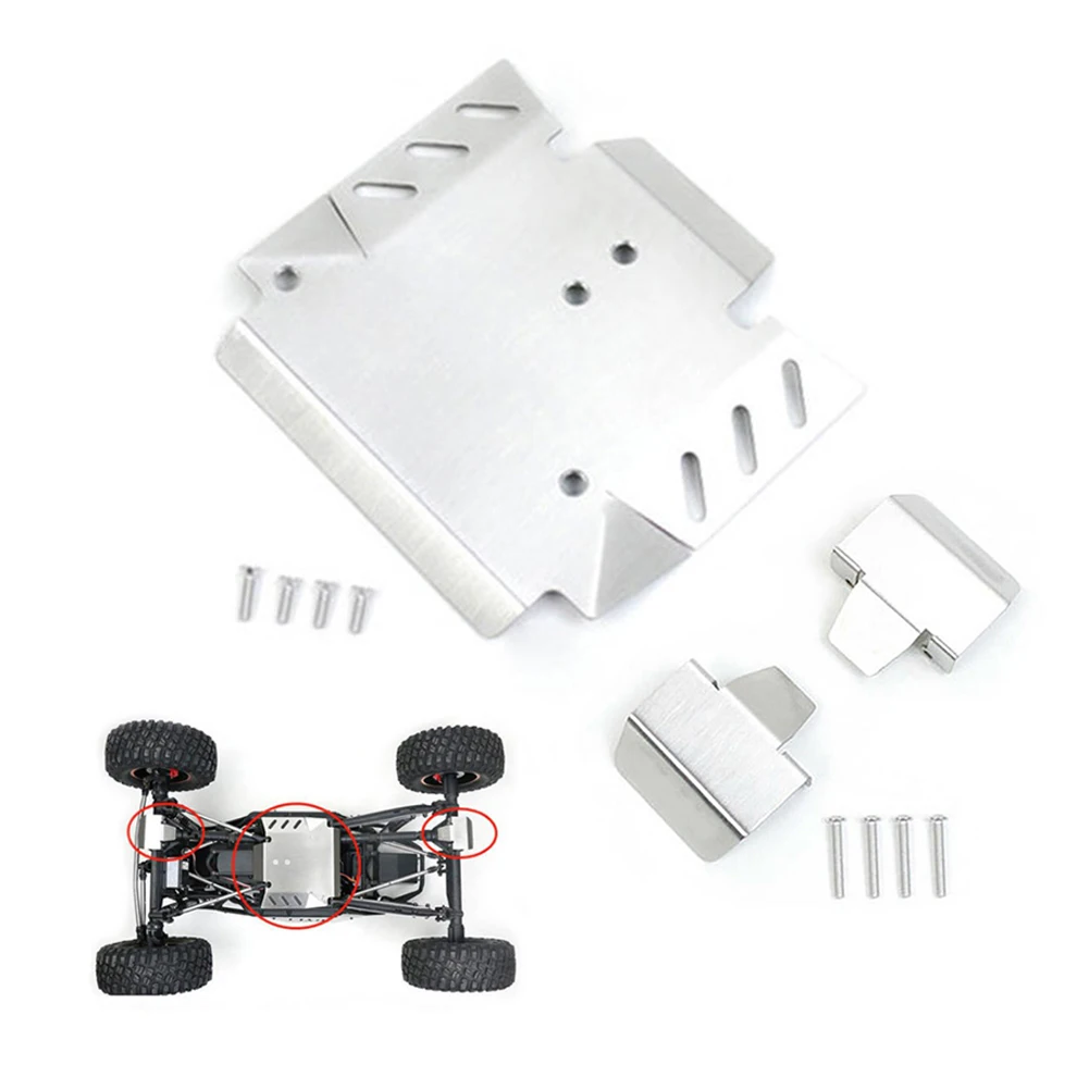 

For Axial 1/10 RBX10 Ryft Axi03005 Stainless Steel Chassis Armor Guard Protective Plate High Quality Remote Control Car Parts