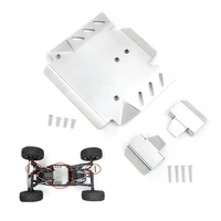 for axial 110 rbx10 ryft axi03005 stainless steel chassis armor guard protective plate high quality remote control car parts