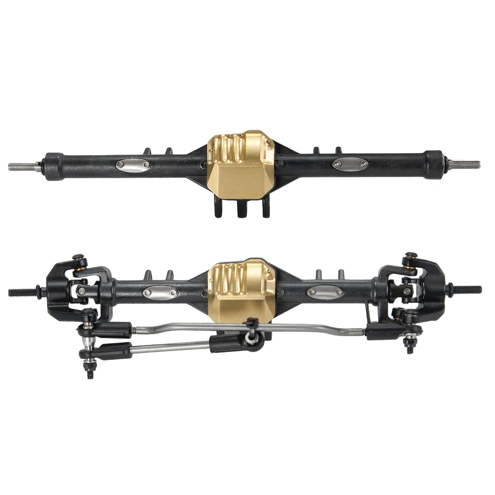 Латунная балансировочная накладка AXSPEED противовес для 1/10 Axial SCX10 II 90046 90047 90059 90060