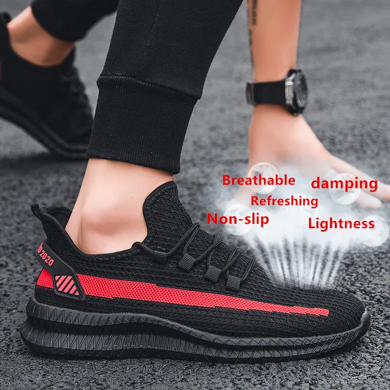 

soft breathable non-slip four seasons casual shoes Lightweight Soft Soles Plat Heel Comfort Walking Wear Resistant sports shoes