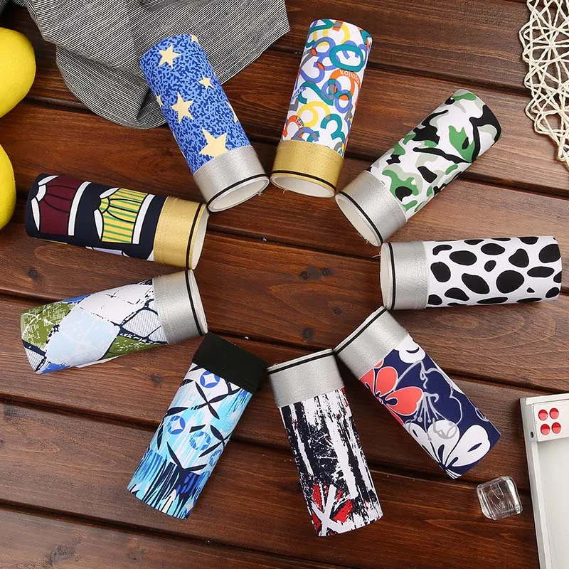 Мужские нейлоновые трусы-боксеры 10 шт./лот с принтом | Мужская одежда