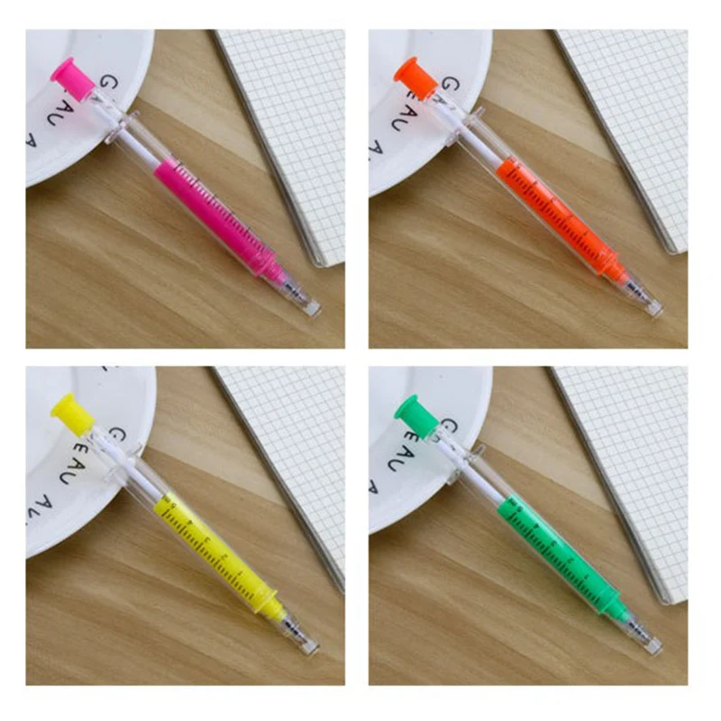 

6Pcs/Set Cute Pen 0.5mm Gel Pen Black Refill School Student Stationery Office Writing Pen Gift Pen Office Supplies