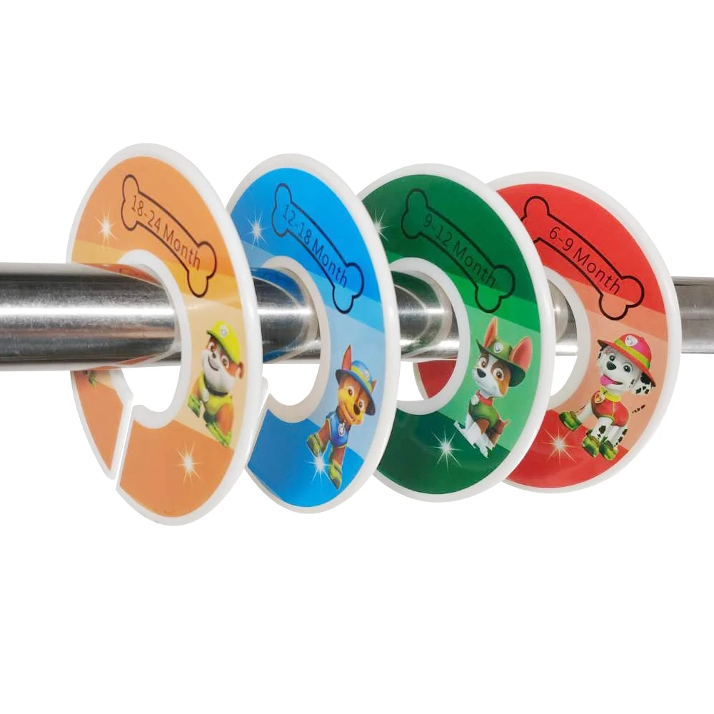 7 шт./упаковка круглые разделители для одежды|Ярлыки одежды| |