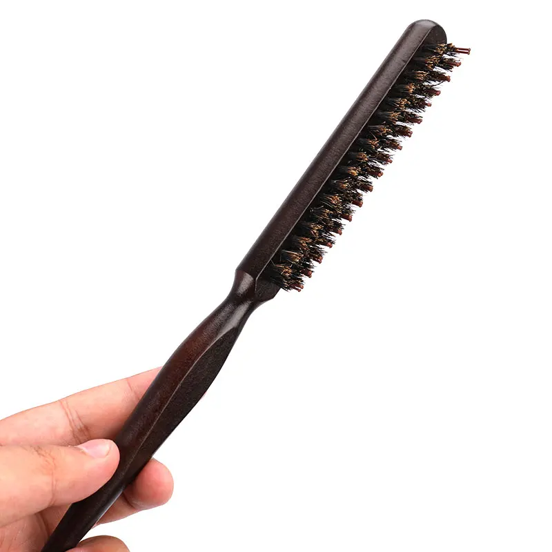 

1pc Wood Handle Detangle Hair Comb Brush Scalp Massage Hair Styling Salon Brush Tool Modeling Tool New