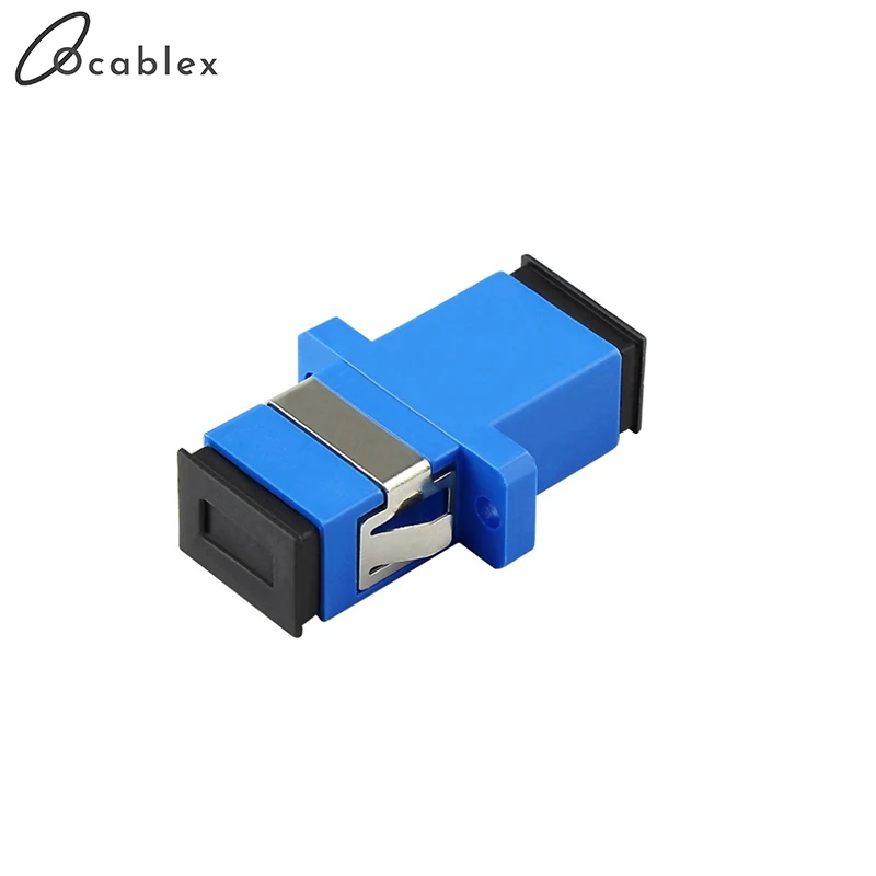 100 шт./лот SC/UPC адаптер Новый SC волоконно оптический фланец муфта волокна