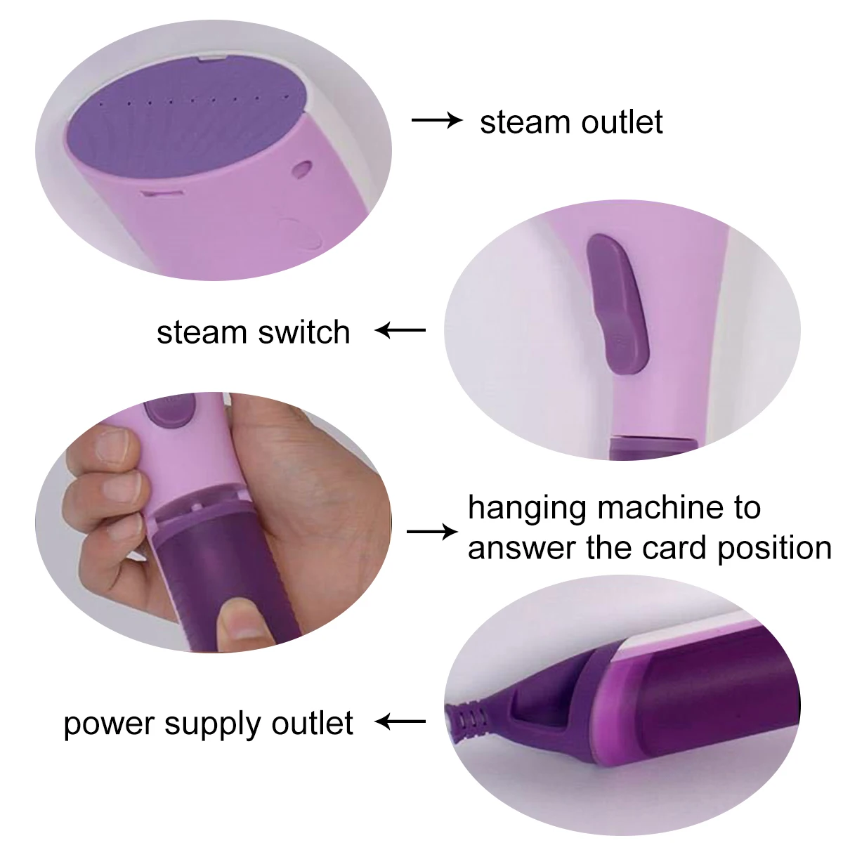 1000 Вт ручной отпариватель для глажки одежды гладильная машина портативный