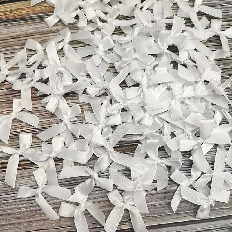 Бант из 200 полиэстера атласной ленты для рукоделия розовые с бантами шт. | Дом и