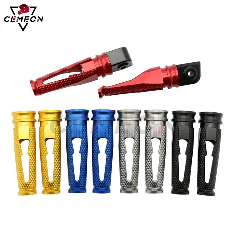 

Алюминиевая задняя ножная педаль для Kawasaki Z300, Z400, Z650, Z750, Z800, Z900, Z1000, Z100SX, с ЧПУ, маленькая педаль, пассажирская педаль