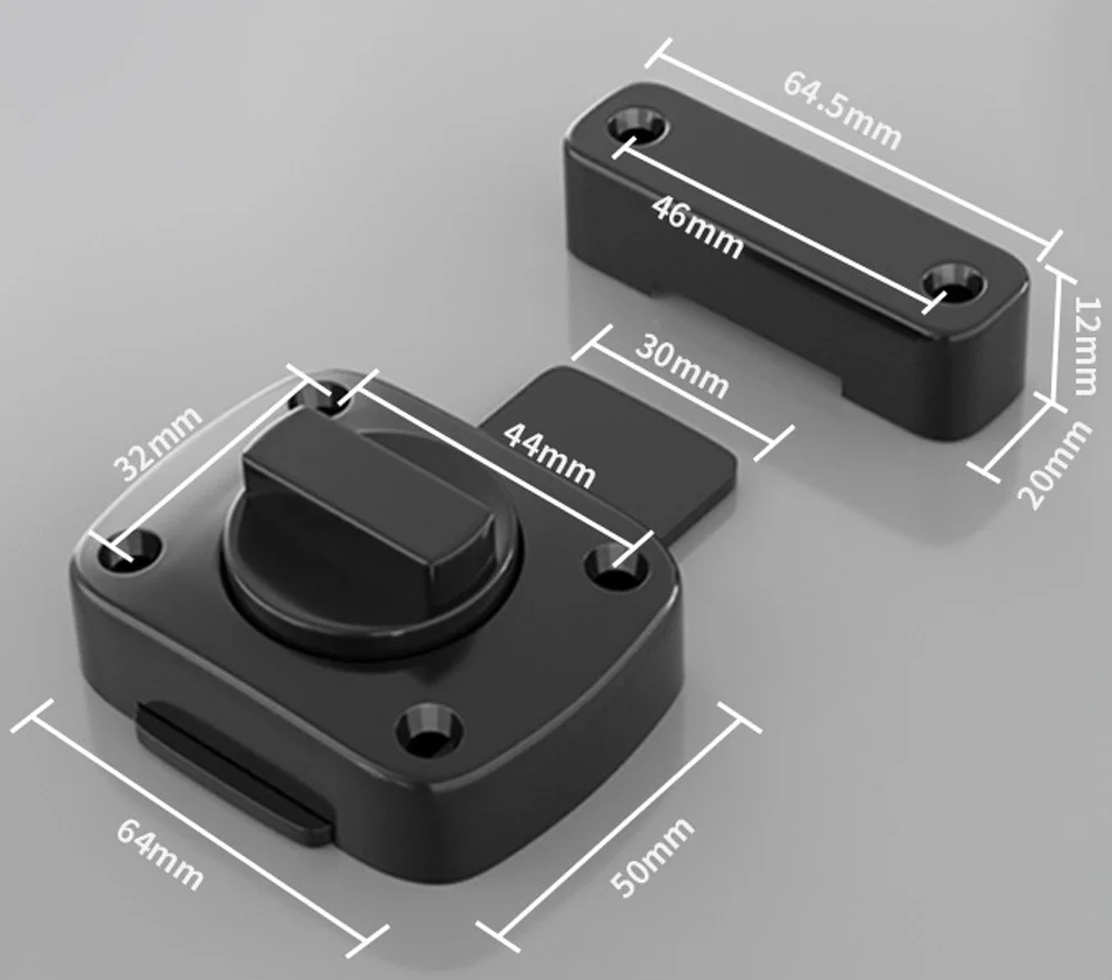 Цинковый сплав S M L защитный цилиндр болт поворотный замок | Обустройство дома