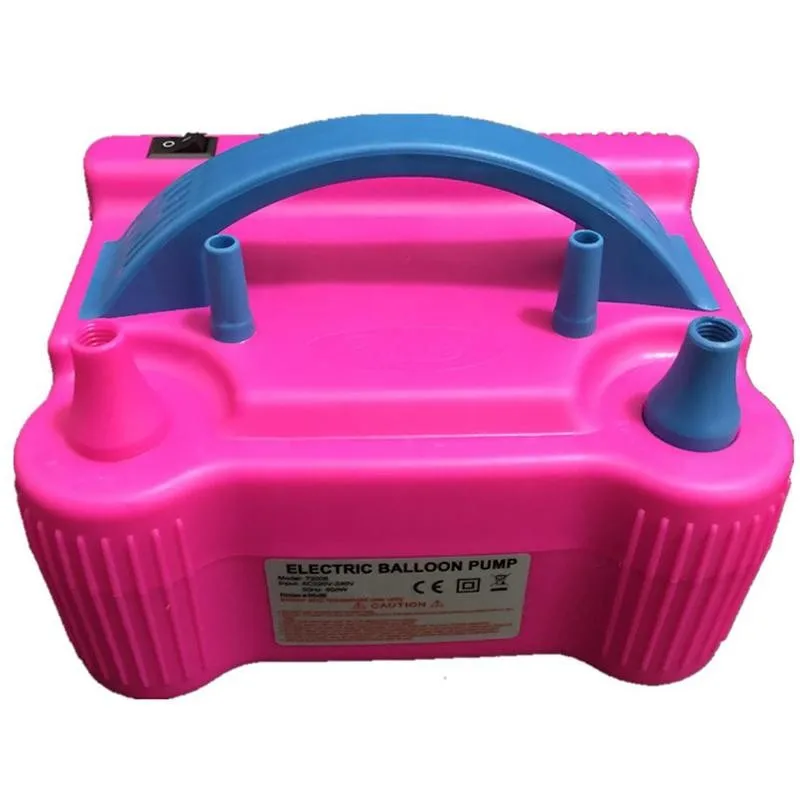 

Double Hole Portable Air Compressor 220v Useful Ac Inflatable Electric Party Balloon Pump Inflator Birthday Baloon Pump Tools