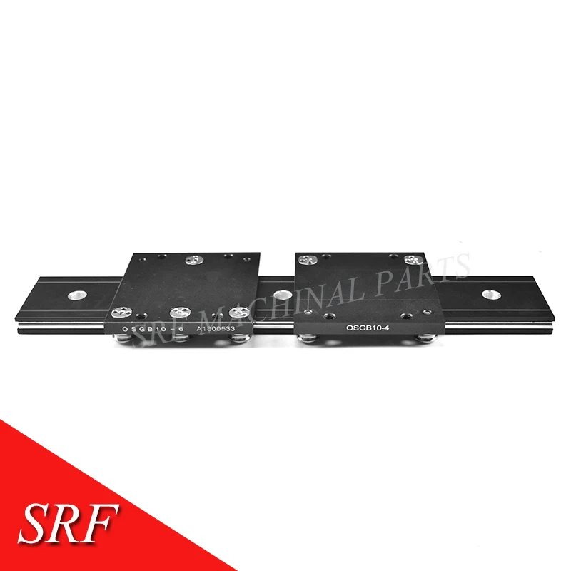 Алюминиевый роликовый линейный направляющий рельс шириной 50 мм внешняя двойная