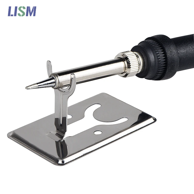 

Mini Soldering iron stand holder Pads Generic High Temperature Resistance welding tools stand Welding Solder Soldering Stand