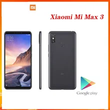 Xiaomi Mi Max 3 Fingerprint 4G RAM 64GB ROM inch 6.9 Android Smart Phone Unlocked