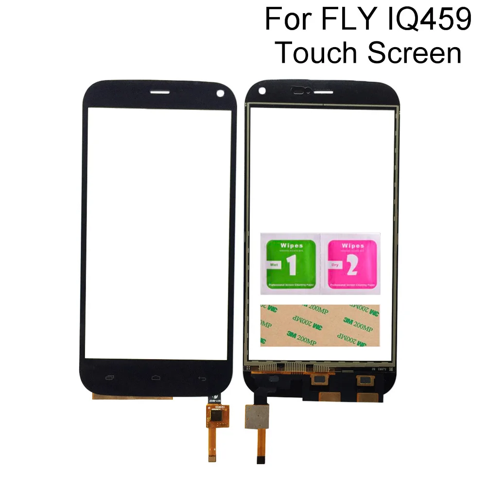 

Touch Screen For Fly IQ459 Touch Screen Mobile Digitizer Touch Replacement Part Tools 3M Glue