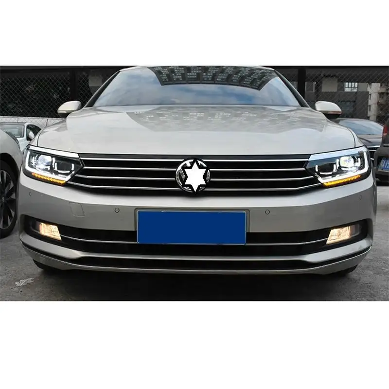 Автозапчасти Luces Led Para авто Drl аксессуары автомобильные лампы фары автомобильные фары в сборе 17 18 для Volkswagen Magotan