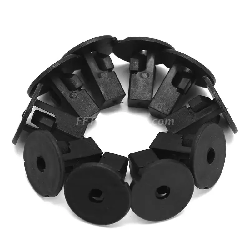 

50 шт. автомобильные зажимы для крепления бампера внутренние заклепки 8x8,2 мм для toyota