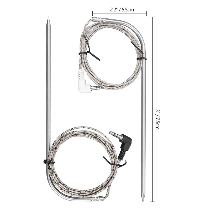 

Digital Thermostat Kit Replacement Parts, Compatible for Traeger Pellet Wood Pellet Grills, Include Sensor & Meat Probe 2021