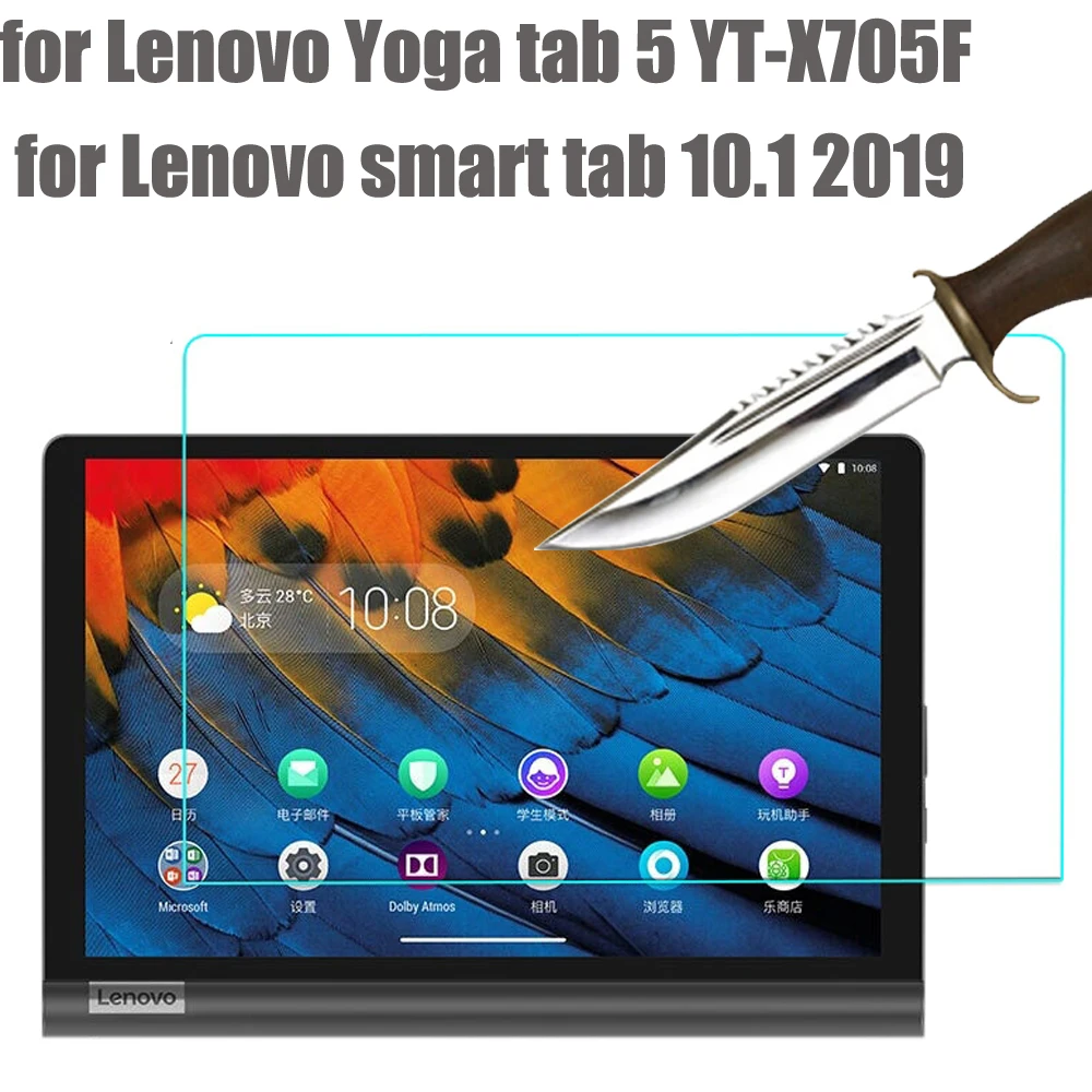 Защитное закаленное стекло для Lenovo yoga tab 5 2019 10 1|Защитные экраны планшеов| |