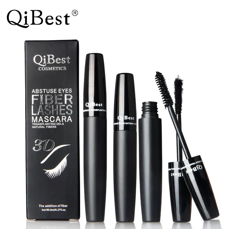 

2Pcs/lot 4D Silk Fiber Lash Mascara Waterproof Rimel 3d Mascara For Eyelash Extension Thick Lengthening Korean makeup Cosmetics
