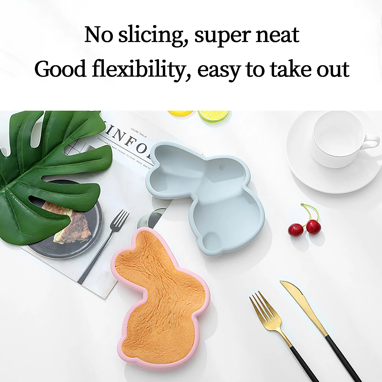 

Moldes de silicona Silicone Cake Mold Muffin Chocolate Cookie Baking Mould Pan