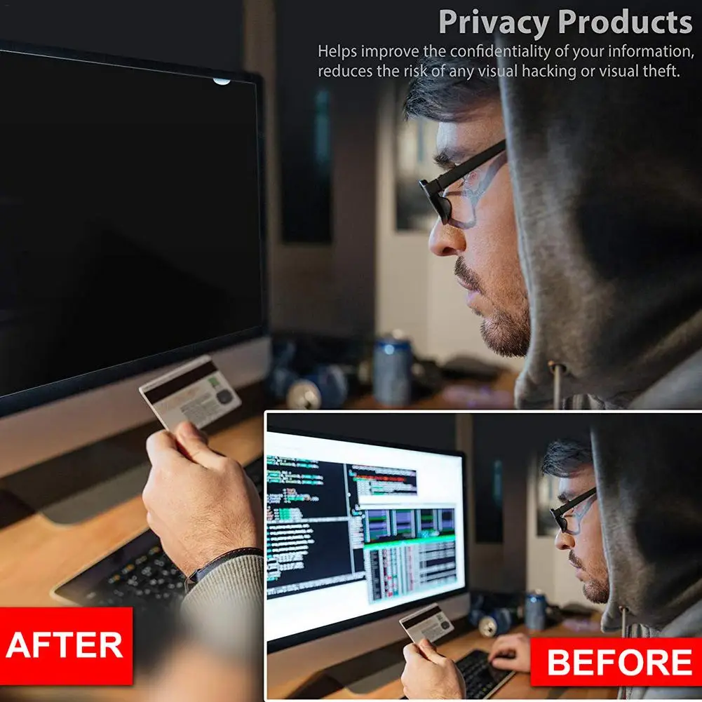 12.5-15.6-inch Computer Monitor Universal 30 Degrees Anti-sneak Peek Anti-Blue Eye Protection Film LCD Protective Film