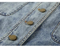 Spring Original Design Summer Women Brief Handsome Vintage Jumpsuit Casual Loose Cotton Denim Overalls Romper