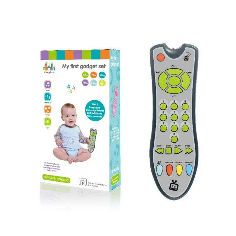 Детские музыкальные ТВ мобильные телефоны с дистанционным управлением