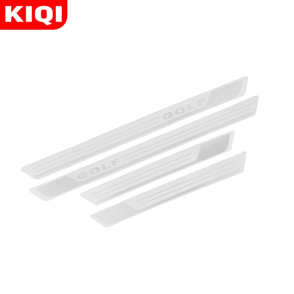 

Stainless Steel 4Pcs/Set Car Door Sill Scuff Plate Welcome Pedal Trim Fit for Volkswagen VW Golf 6 7 MK6 MK7 2008 - 2019 Parts