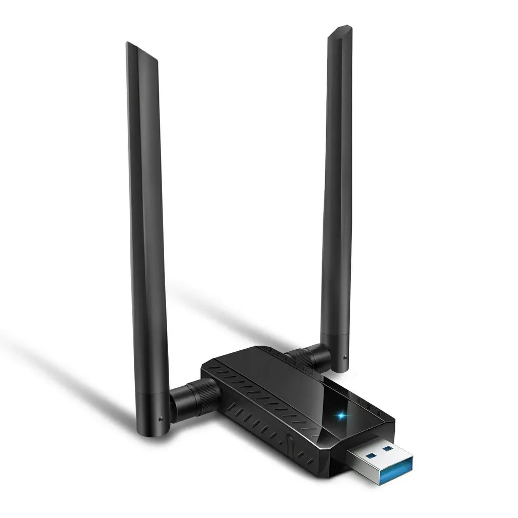 

Wi-Fi адаптер 1900 Мбит/с, USB, два диапазона, внешний Wi-Fi ресивер 802.11b/G/N