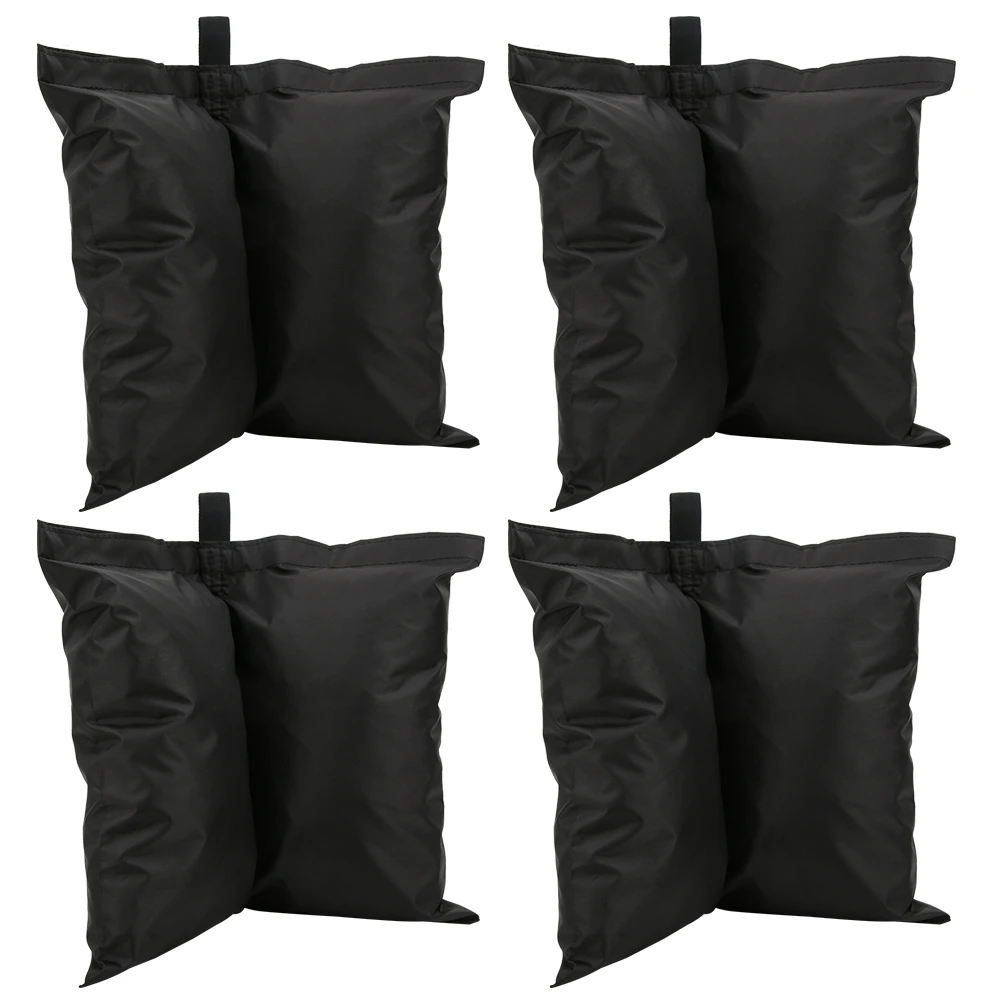 

4pcs Outdoor Camping Tent Sand Bag Canopy Weights SandBag Oxford Windproof Fixing Sandbag Leakproof Tents Leggings Accessories