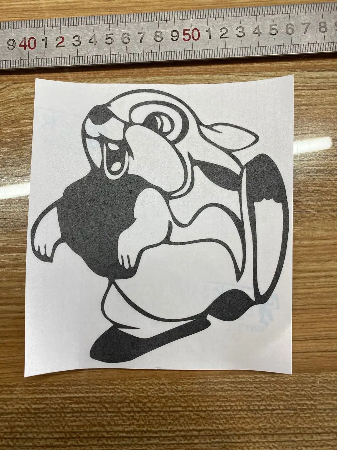16*14 6 см THUMPER виниловые наклейки в виде Фотообоев c переводными картинками веселый