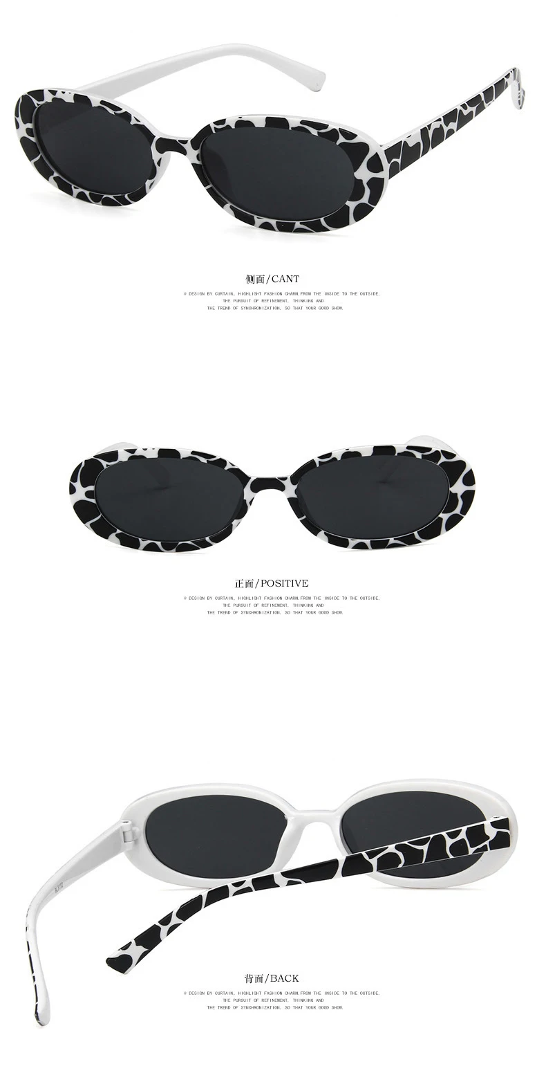 Pink Retro Sunglasses Oval Sunglasses Women Retro Brand Designer Vintage Ladies Cat Eye Pink Sun Glasses UV400 Nicki Minaj