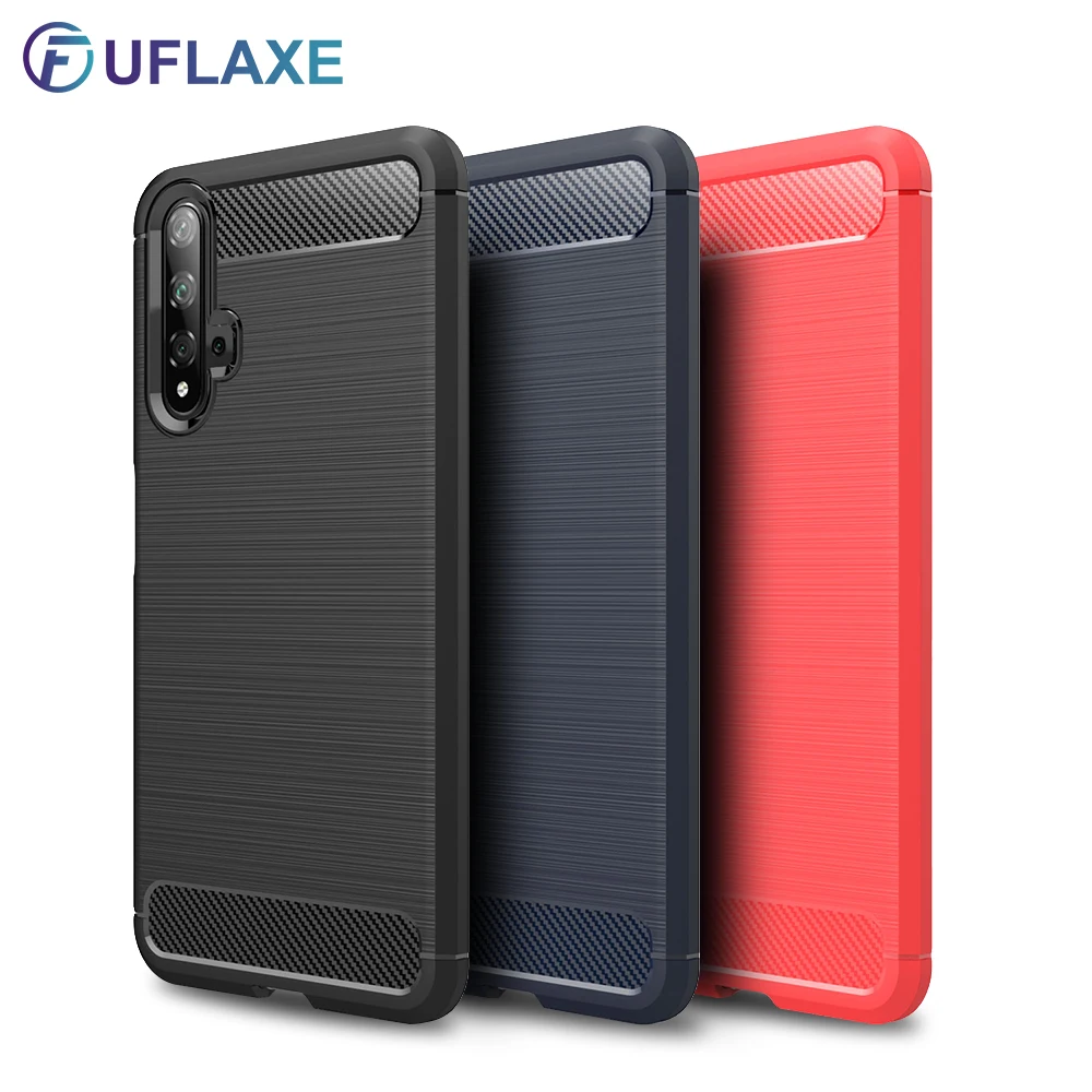 

UFlaxe Luxury Soft Silicone Case for Huawei Nova 7i 5T 5Z 2i Shockproof Ultra-thin Cover Nova 5 5i Pro 4e 3e
