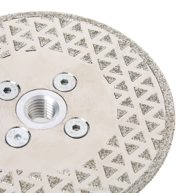 

4.5" M14 Electroplated Diamond Cutting Grinding Disc Saw Blade For Granite Marble M04 21 Dropshipping