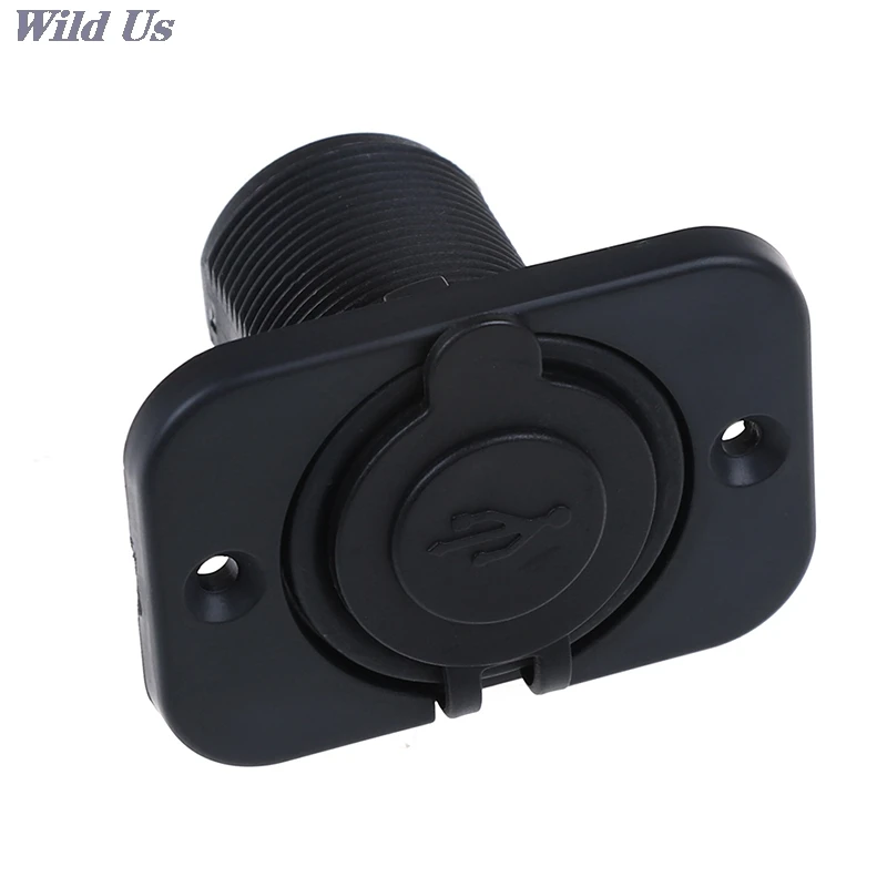 

1pcs New 12V 5V Outlet 2.1A Dual 2 USB Port Charger Cigarette Lighter Socket Splitter For Car Auto Motorcycle Truck Boat