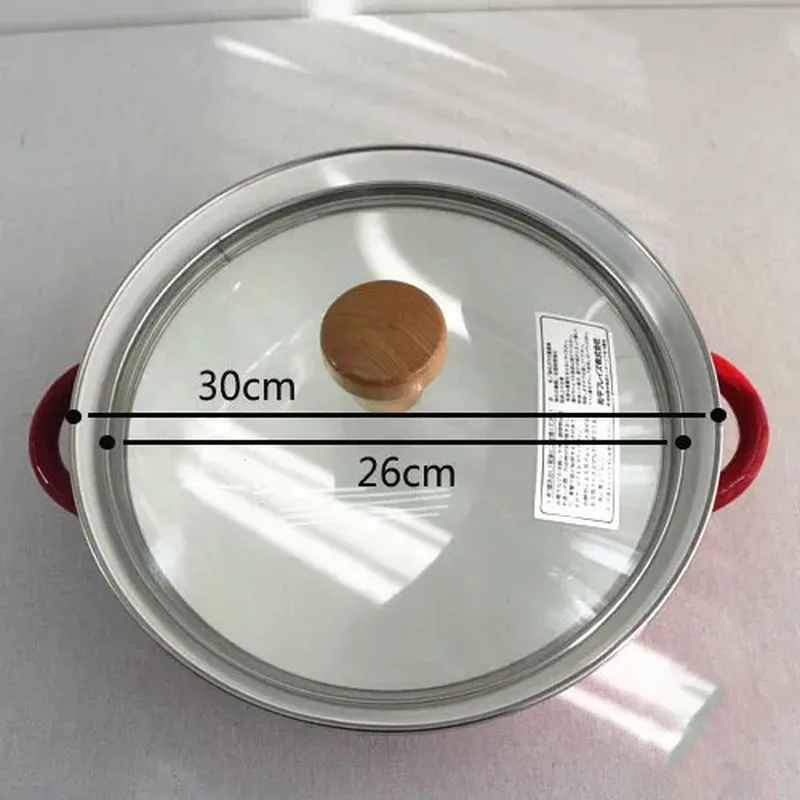 Эмалированная кастрюля утолщенная в японском стиле для супа с эмалью 2L3L5L6L
