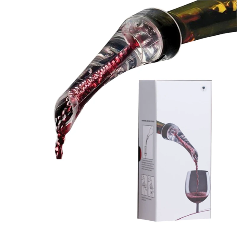 

Funny VacuumWine Stopper Transparent Bottle Acrylic Wine Stopper Bar Tools Bouchon Bouteille Vin Kitchen Accessories DM50WS