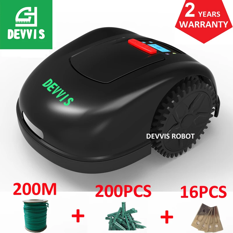 

DEVVIS Graden Weeding Robot E1600T With 13.2Ah Lithium Battery For Big Lawn ,Working Capacity 3600m2 ,2 Year Warranty