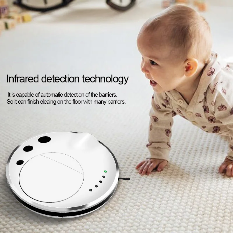 Vacuum Cleaner Robot Sweep &amp Wet Mop Automatic Recharge for Pet hair Hard Floor Powerful Suction Ultra Thin home mop wifi | Бытовая