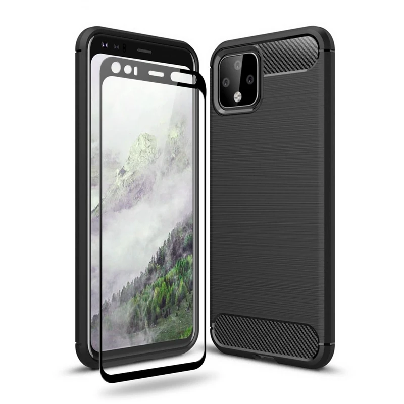 Защитный чехол OMEVE для Google Pixel 4 защита экрана из закаленного стекла полноэкранная