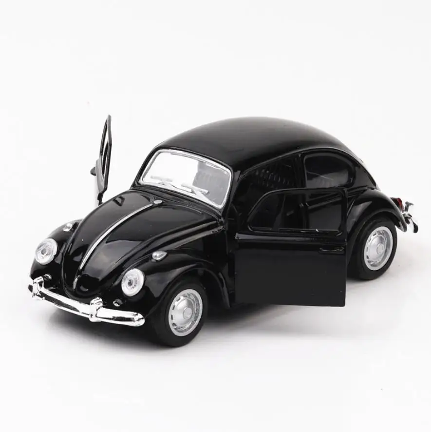 

Hot 1:36 scale wheel classic das auto beetle diecast car metal model pull back vehicle toys collection for gifts