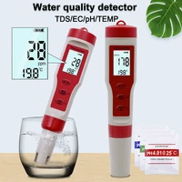 professional tds ph meter phtdsectemperature meter digital water quality monitor tester for pools drinking water aquariums
