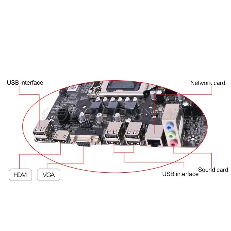 

New P8H61-M LX3 PLUS R2.0 Desktop Motherboard H61 Socket LGA 1155 I3 I5 I7 DDR3 16G uATX UEFI BIOS Mainboard Drop Shipping