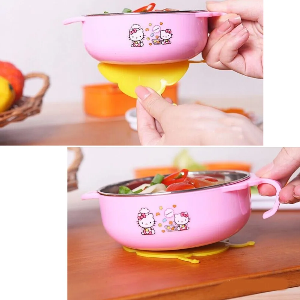 Детский удобный силиконовый коврик на присоске нескользящий для кормления