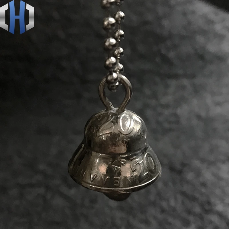 Винтажный брелок ручной работы с надписью Благословение иностранной силы