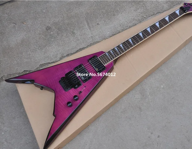 

Высококачественная вилка фиолетового цвета «Ласточкин хвост», вилка для самолета специальной формы, электрическая гитара с двойным поворо...
