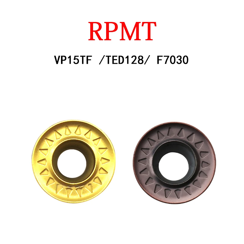 

RPMT10T3MOE RPMT1204M0E RPMT10T3 RPMT1204 RPMT1606 RPMT08T2 MOE JS VP15TF металлические режущие инструменты токарные ЧПУ карбидные вставки RPMT