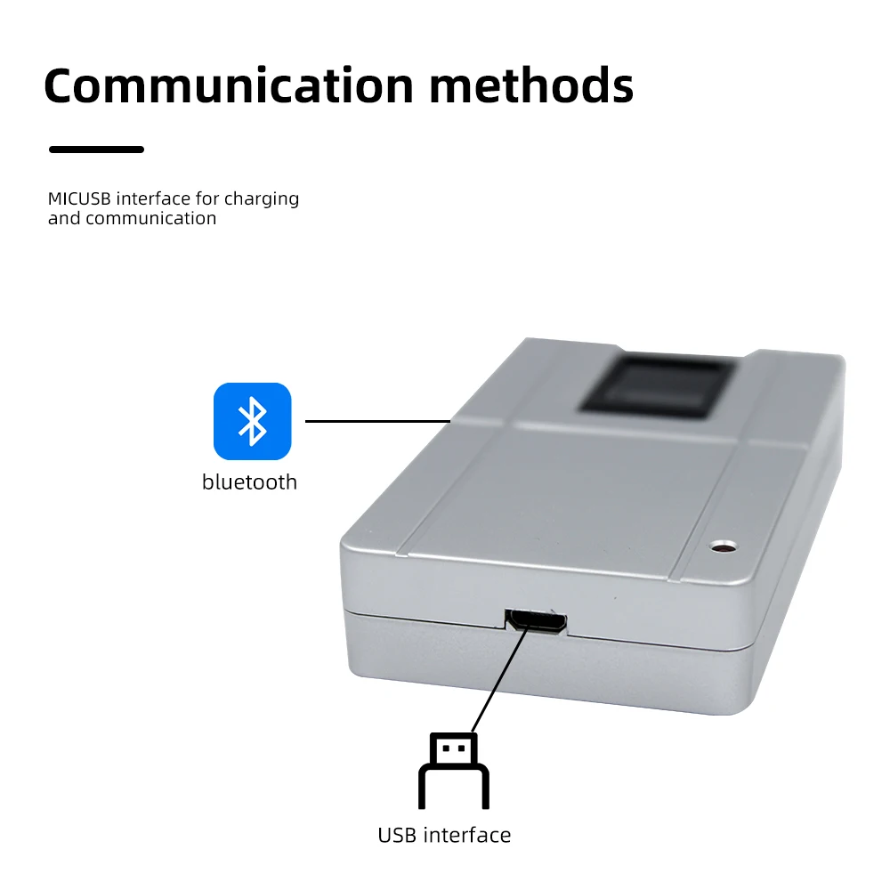 Биометрический USB сканер отпечатков пальцев беспроводной Bluetooth с системой SDK Windows