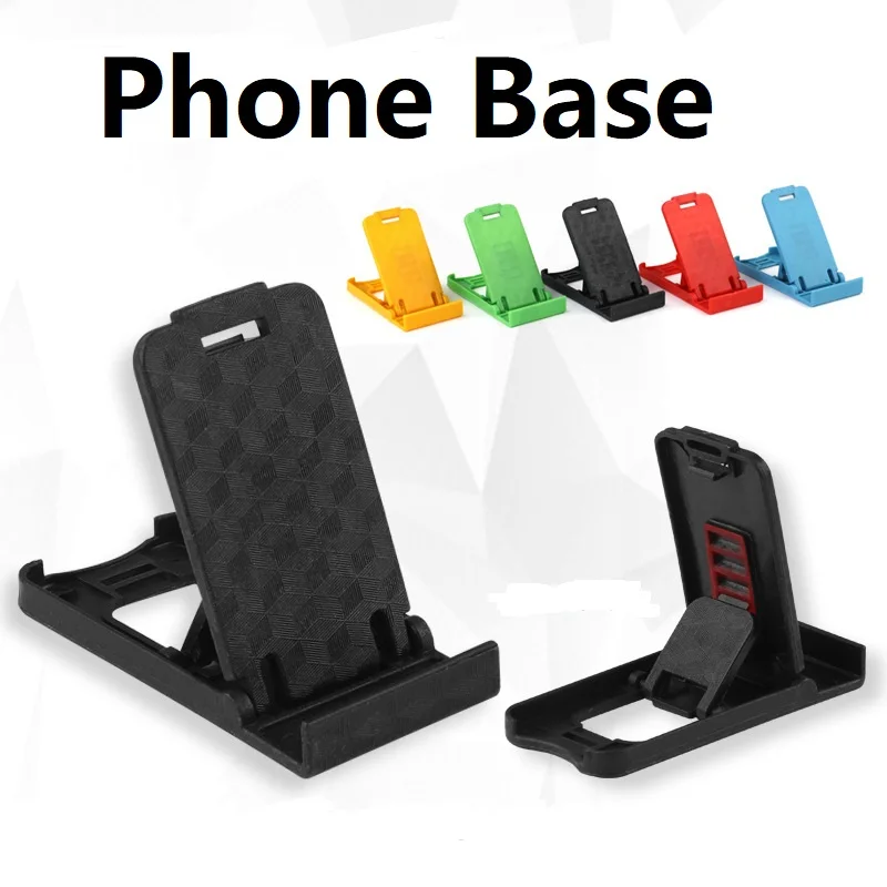 

Non-Slip Phone Holder Lightweight Tablet Desk Seat Mount For Travel Reading Video Support Plastic Base for Universal Mobile Cell