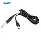 Высококачественный зажим для татуировки RCA, черная фотография, блок питания для татуировки, машинка для татуировки